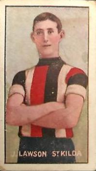 1906-07 Sniders & Abrahams Australian Footballers - Victorian League Players Series C #NNO John Lawson Front